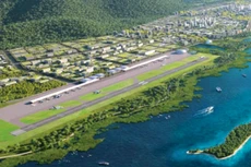 Cảng hàng không Vân Phong trong Khu kinh tế Vân Phong được Khánh Hòa đề xuất đầu tư theo phương thức PPP. Ảnh: Hà Minh