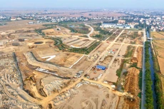 Dự án Khu dân cư mới tại thôn Phủ (xã Thái Học) và thôn Nhuận Đông (xã Bình Minh), huyện Bình Giang, tỉnh Hải Dương có tổng chi phí thực hiện dự kiến hơn 562 tỷ đồng. Ảnh: Bình Giang