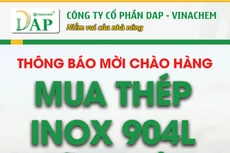 Công ty CP DAP-VINACHEM thông báo mời chào hàng 
