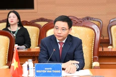 Bộ trưởng Nguyễn Văn Thắng mong muốn Liên hợp quốc sẽ trở thành kênh thông tin dự báo về những xu hướng mới, khủng hoảng có thể xảy ra ở khu vực, quốc tế và tác động đối với Việt Nam. Ảnh: mof.gov.vn