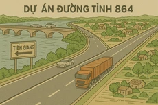 Liên danh 3 thành viên trúng gói thầu giao thông 327 tỷ tại Tiền Giang