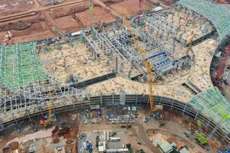 Gói thầu số 5.11 có giá 2.712,893 tỷ đồng, thuộc Dự án thành phần 3 Các công trình thiết yếu trong cảng hàng không thuộc Dự án Đầu tư xây dựng. Ảnh: Phước Tuấn
