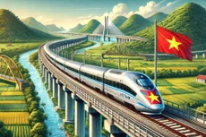 Dự án Đường sắt tốc độ cao trên trục Bắc - Nam có tổng mức đầu tư hơn 1,7 triệu tỷ đồng, tổng chiều dài 1.541 km, đi qua 20 tỉnh, thành phố, vận tốc thiết kế 350 km/h