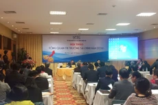 Hội thảo Tổng quan thị trường tài chính 2016 Ảnh: Cao Dung