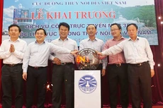 Khai trương dịch vụ công trực tuyến lĩnh vực đường thủy