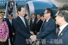 Chủ tịch nước Trần Đai Quang dự Hội nghị Cấp cao APEC lần thứ 24, tại Peru (Ảnh: TTXVN)