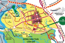 Trước mắt là 2 dự án trọng điểm là Dự án Cầu Phước An,huyện Tân Thành (Vị trí khoanh đỏ) và Dự án Nạo vét kênh Bến Đình (TP. Vũng Tàu).