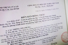 Gói thầu số 7 dự án xây dựng kè chống sạt lở bờ hữu sông Nam Cấm: Chỉ 3 nhà thầu bản địa nộp HSDT