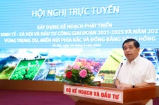Bộ trưởng Bộ KH&ĐT Nguyễn Chí Dũng phát biểu tại Hội nghị