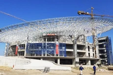 Dự án Xây dựng nhà văn hóa huyện Đông Anh do Liên danh Tổng công ty Đầu tư và Phát triển nhà Hà Nội thực hiện - ảnh internet