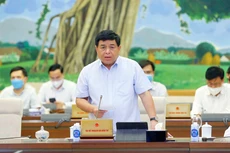 Bộ trưởng Bộ Kế hoạch và Đầu tư Nguyễn Chí Dũng cho biết, chúng ta vẫn giữ vững được ổn định kinh tế vĩ mô, cơ bản bảo đảm các cân đối lớn - Ảnh Thành Chung