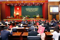 Sáng ngày 29/6/2021, Hội đồng nhân dân thành phố Hải Phòng khóa XVI đã khai mạc Kỳ họp thứ nhất - ảnh Thành Chung