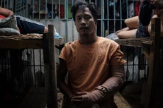 Francisco Santiago, 21 tuổi, tại buồng giam. Ảnh:Washington Post