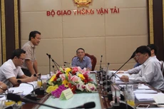 Cuộc họp của Hội đồng Quản lý Quỹ Bảo trì đường bộ tổ chức ngày 6/10 tại Bộ Giao thông vận tải. Ảnh: Tuấn Dũng