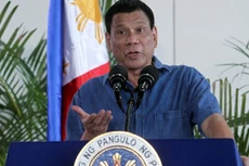 Tổng thống Philippines Rodrigo Duterte. Ảnh: Reuters.