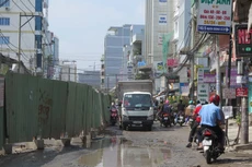 TP.HCM là địa phương rất “mạnh tay” trong việc xử phạt nhà thầu thi công bầy hầy, cầu thả. Ảnh: Văn Huyền