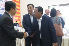 Lãnh đạo Ban Quản lý đường sắt đô thị TP.HCM gặp gỡ, giới thiệu cơ hội tham gia vào Dự án đường sắt đô thị số 2 tới các nhà thầu quốc tế. Ảnh: Văn Huyền