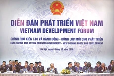 Một trong những giải pháp nâng cao an toàn nợ công được nhiều đối tác phát triển khuyến nghị tại Diễn đàn Phát triển Việt Nam là thực hiện nhanh chóng các biện pháp củng cố tài khóa. Ảnh: Lê Tiên