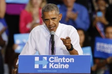 Tổng thống Mỹ Barack Obama phát biểu tại Miami hôm 20/10. Ảnh: AFP