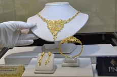 Giá vàng sụt giảm sáng nay. Ảnh: Lệ Chi.