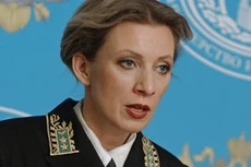 Người phát ngôn Bộ Ngoại giao Nga Maria Zakharova. Ảnh: RT.