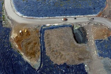 Theo kết luận của UBND TP HCM, bãi rác Đa Phước là thủ phạm gây mùi hôi cho khu Nam Sài Gòn. Ảnh: Hữu Nguyên