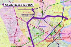 250 triệu USD xây tuyến metro vào sân bay Tân Sơn Nhất