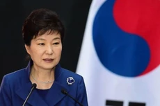 Tổng thống Hàn Quốc Park Geun-hye. Ảnh: AFP