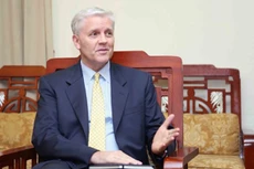 Ông Eric Sidgwick - Giám đốc Quốc gia ADB tại Việt Nam. Ảnh: MPI