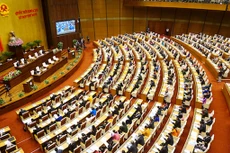 Kỳ họp thứ 2, Quốc hội khoá 14 làm việc trong 26 ngày. Ảnh: Giang Huy