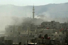 Khung cảnh thành phố Damascus. Ảnh: AFP