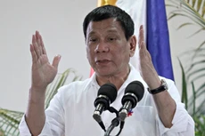 Tổng thống Philippines Rodrigo Duterte. Ảnh: Reuters.
