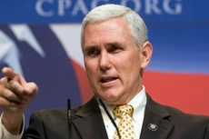 Ứng viên phó tổng thống Mỹ của đảng Cộng hòa, ông Mike Pence. Ảnh: NBC.