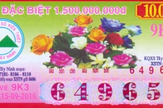 Năm 2015, XSKT Tây Ninh đóng góp 1.240 tỷ đồng, tương đương 34,4% thu ngân sách cả Tỉnh. Ảnh: Đan Nguyên