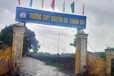 Sắp chọn nhà thầu xây Trường THPT Nguyễn Du (Thanh Oai, Hà Nội)