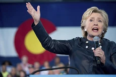 Ứng viên tổng thống Hillary Clinton. Ảnh: AP