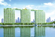 Diamond Lotus Riverside, dự án xanh theo tiêu chuẩn Hoa Kỳ hiếm hoi tại TP.HCM (Ảnh Dự án)