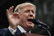 Ứng viên tổng thống Donald Trump (Ảnh: WSOC-TV)