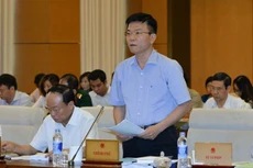 Theo Bộ trưởng Bộ Tư pháp Lê Thành Long, sau khi tiếp thu, chỉnh sửa dự thảo sửa đổi, bổ sung một số điều của Bộ luật Hình sự 2015 đã chính thức bỏ Điều 292. Ảnh: VPQH