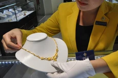 Giá vàng không có nhiều thay đổi sáng nay. Ảnh: Lệ Chi.