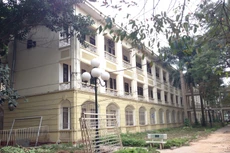 Giảng đường B3, nơi Trường Đại học Y Hà Nội tổ chức lựa chọn nhà thầu để tiến hành cải tạo, mở rộng. Ảnh: Trần Tuyết