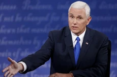Ứng viên phó tổng thống đảng Cộng hòa Mike Pence. Ảnh: Reuters.
