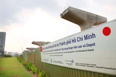 Dự án Xây dựng tuyến đường sắt đô thị TP.HCM (Bến Thành - Suối Tiên) vốn vay JICA có mức giải ngân cao so với kế hoạch giao năm 2016. Ảnh: Lê Tiên