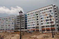 Ban Quản lý đầu tư xây dựng các công trình thuộc Sở Y tế TP.HCM đã phải hủy thầu một số gói thầu thuộc Dự án Xây dựng mới Bệnh viện Nhi đồng TP.HCM. Ảnh: Phương Mai