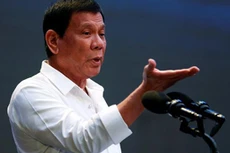 Tổng thống Philippines Duterte. Ảnh: Reuters