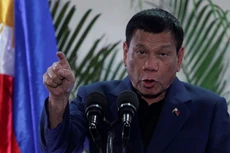 Tổng thống Philippines Rodrigo Duterte. Ảnh: Reuters.