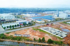 Nhà đầu tư Khu công nghiệp Cẩm Khê (Phú Thọ) sắp được bàn giao 210 ha đất để xây dựng hạ tầng giai đoạn tiếp theo. Ảnh: Nhã Chi