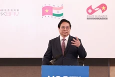 Thủ tướng Phạm Minh Chính mong muốn các nhà đầu tư FDI tiếp tục cải thiện vốn đầu tư theo hướng xanh, số; góp phần xây dựng thể chế xanh - số; phát triển thúc đẩy nguồn nhân lực; quản trị tiên tiến. Ảnh: Lê Tiên