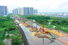 Nhu cầu vốn đầu tư các dự án hạ tầng giao thông tại TP.HCM giai đoạn 2024 - 2030 dự kiến khoảng 272.316 tỷ đồng. Ảnh: Lê Tiên