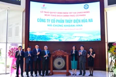 Cổ phiếu Công ty CP Thủy điện Hủa Na chính thức lên sàn HOSE